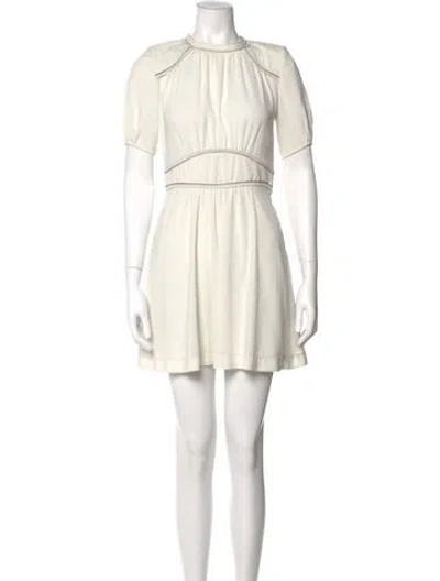 Pre-owned Isabel Marant Crew Neck Mini Dress
