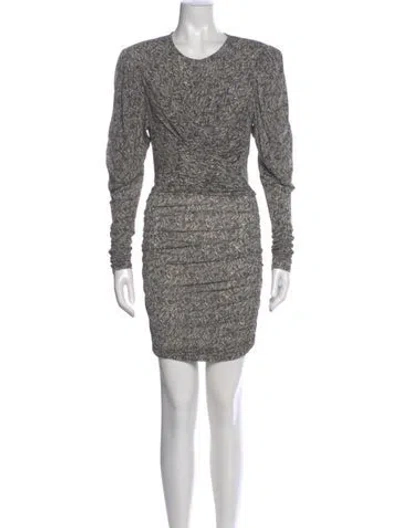 Pre-owned Isabel Marant Crew Neck Mini Dress W/ Tags