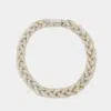 Isabel Marant Crew Neck Necklace In Silver