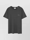 Isabel Marant Dark Grey Short Sleeve Cotton T-shirt In Gray