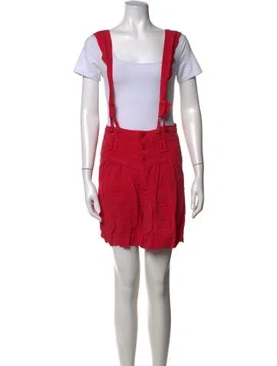 Pre-owned Isabel Marant Crew Neck Overalls In Pink