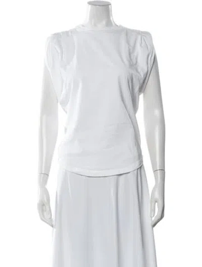 Pre-owned Isabel Marant Crew Neck Short Sleeve Top In Neutral