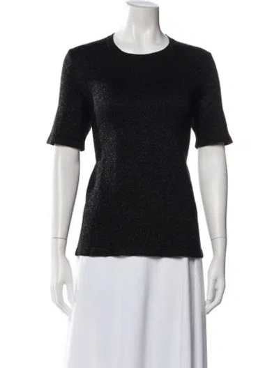 Pre-owned Isabel Marant Crew Neck Short Sleeve T-shirt In Black
