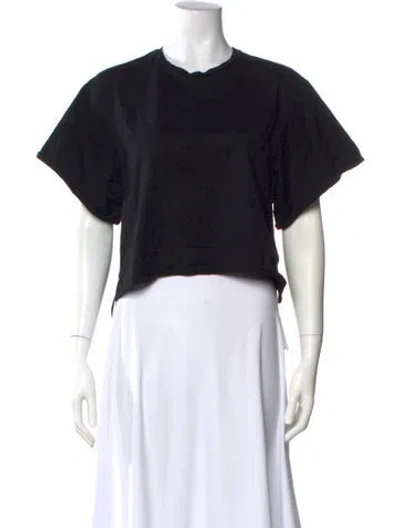 Pre-owned Isabel Marant Crew Neck Short Sleeve T-shirt In Black