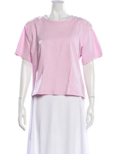 Pre-owned Isabel Marant Crew Neck Short Sleeve T-shirt In Pink