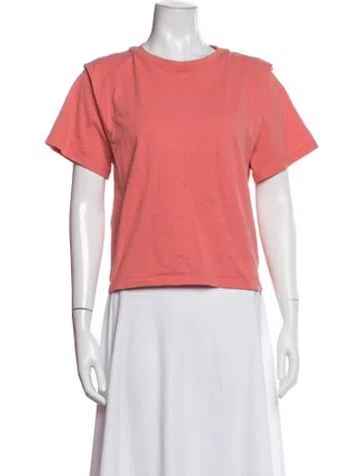 Pre-owned Isabel Marant Crew Neck Short Sleeve T-shirt In Pink