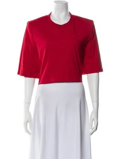 Pre-owned Isabel Marant Crew Neck Short Sleeve T-shirt In Red