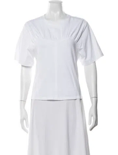 Pre-owned Isabel Marant Crew Neck Short Sleeve T-shirt In White