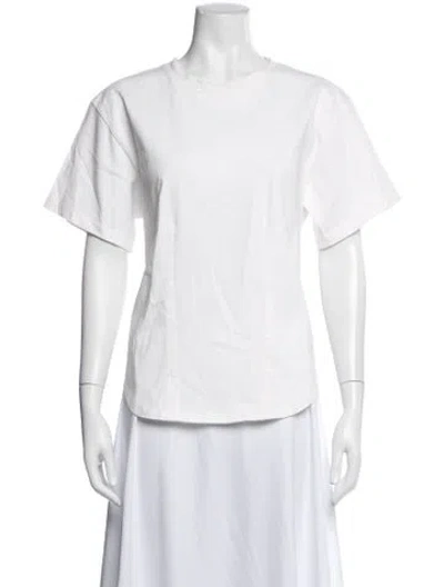 Pre-owned Isabel Marant Crew Neck Short Sleeve T-shirt In White