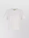 Isabel Marant Crew Neck Shoulder Detail Short Sleeve Top