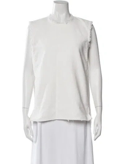 Pre-owned Isabel Marant Crew Neck Sleeveless Top In Neutral