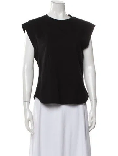 Pre-owned Isabel Marant Crew Neck Sleeveless T-shirt In Black