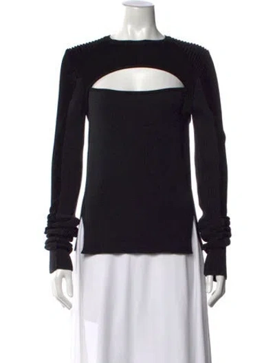 Pre-owned Isabel Marant Crew Neck Sweater In Black