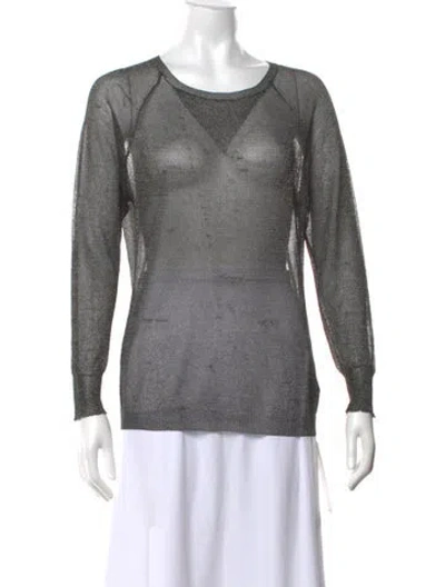 Pre-owned Isabel Marant Crew Neck Sweater In Black