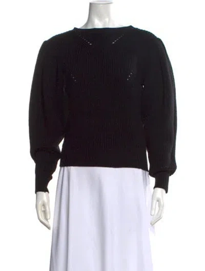 Pre-owned Isabel Marant Crew Neck Sweater In Black