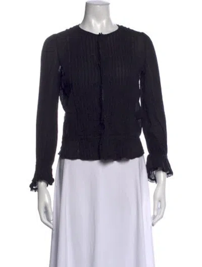 Pre-owned Isabel Marant Crew Neck Sweater In Black