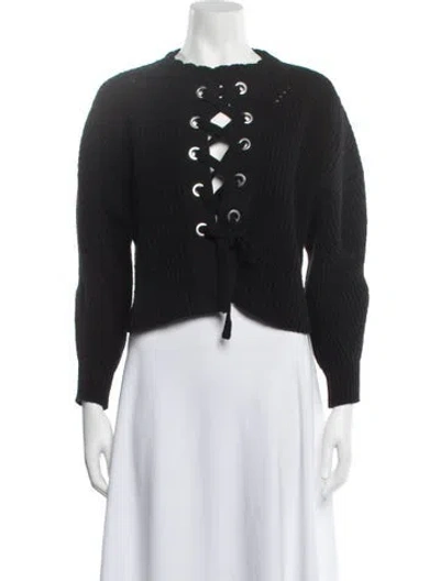 Pre-owned Isabel Marant Crew Neck Sweater In Black