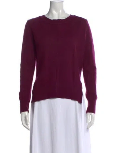 Pre-owned Isabel Marant Crew Neck Sweater In Burgundy