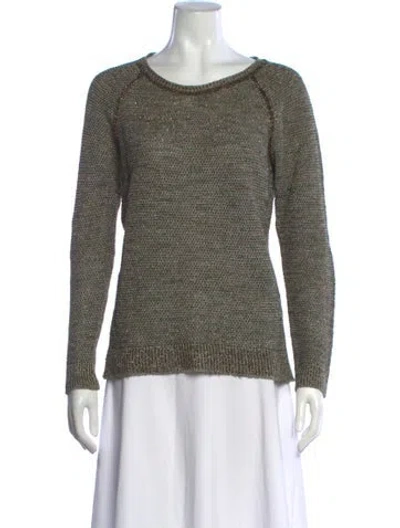 Pre-owned Isabel Marant Crew Neck Sweater In Green