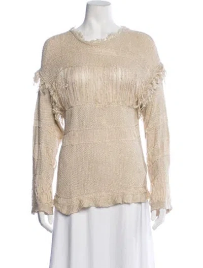 Pre-owned Isabel Marant Crew Neck Sweater In Neutrals