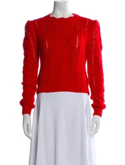 Pre-owned Isabel Marant Crew Neck Sweater In Red
