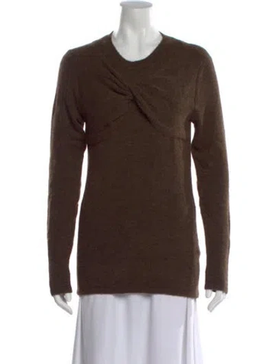 Pre-owned Isabel Marant Crew Neck Sweater W/ Tags In Brown