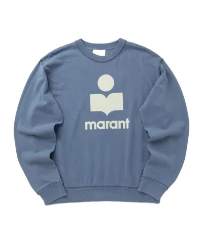 Isabel Marant Crew Neck Sweatshirt In Blue