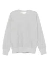 Isabel Marant Crew-neck Sweatshirt In Gray