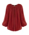 Isabel Marant Crew Neck Top In Red