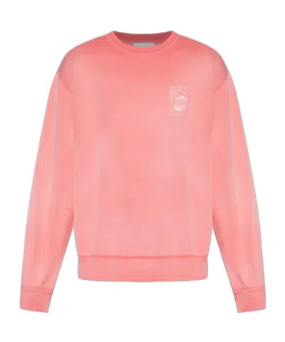 Isabel Marant Mikoy Crew-neck Sweatshirt In Pink