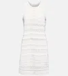 Isabel Marant Crochet-knit Sleeveless Minidress In White