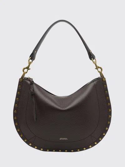 Isabel Marant Crossbody Bag Woman Color Brown In White