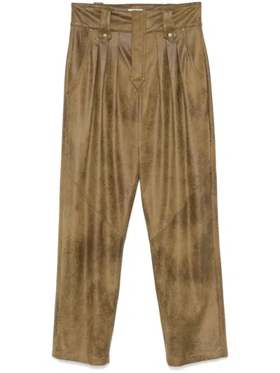 ISABEL MARANT CRUELTY-FREE SUEDE PANTS