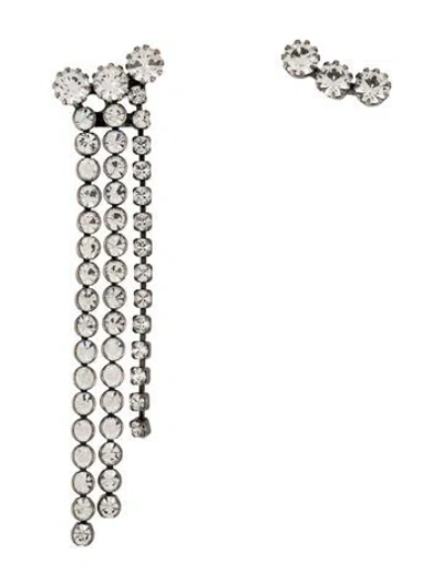 Pre-owned Isabel Marant Crystal Boucle D'oreill Earrings In Multicolor