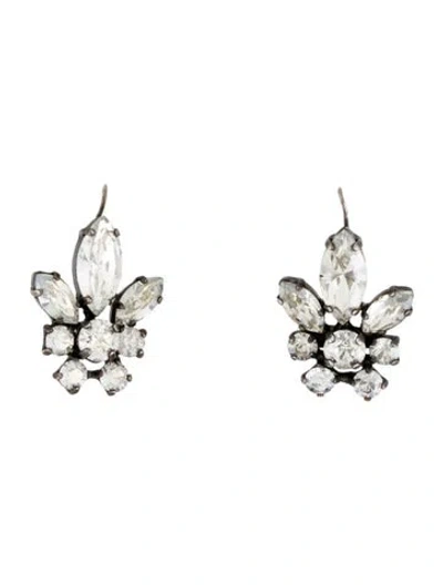Pre-owned Isabel Marant Crystal Drop Earrings In Multi