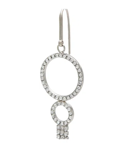Isabel Marant Crystal Earrings In Silver