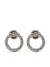 ISABEL MARANT CRYSTAL-EMBELLISHED EARRINGS