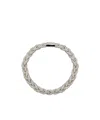 Isabel Marant Crystal-embellished Rope Chain Necklace In White