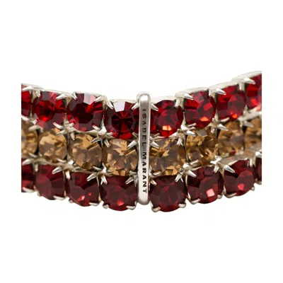 Isabel Marant Crystal Multi-strand Bracelets
