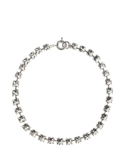 Isabel Marant Crystal-embellished Necklace In Neutral