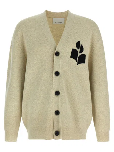 Isabel Marant Curtis Cardigan In Neutral