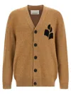 Isabel Marant Curtis Cardigan In Brown