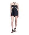 Isabel Marant Jessie Jumpsuit In Black Cotton In Nude