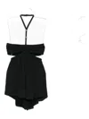 Isabel Marant Cut-out Halterneck Playsuit In Black