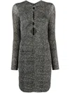 Isabel Marant Cut-out Minidress In Black