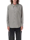 Isabel Marant Cybil Shirt In Black Ecru