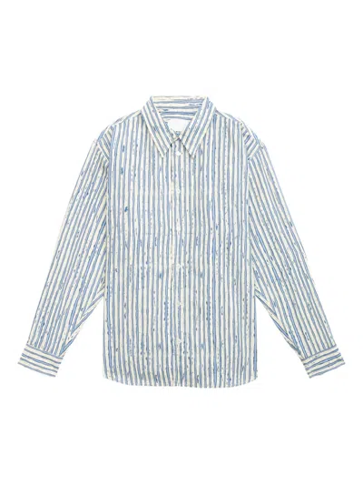 Isabel Marant Cybilio Shirt In Blue