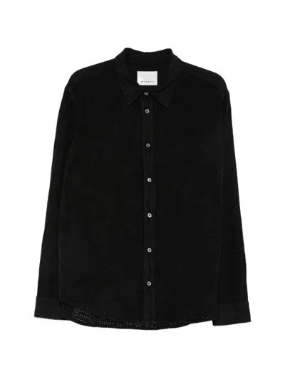 Isabel Marant Cybilio Shirt In Sangallo Lace In Yellow