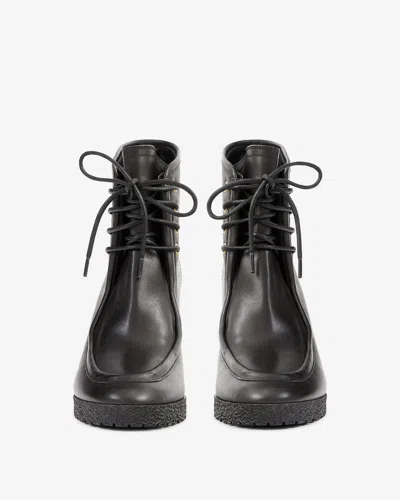 Isabel Marant Cylia Ankle Boots In Black