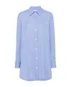 Isabel Marant Logo-embroidered Striped Shirt In Blue